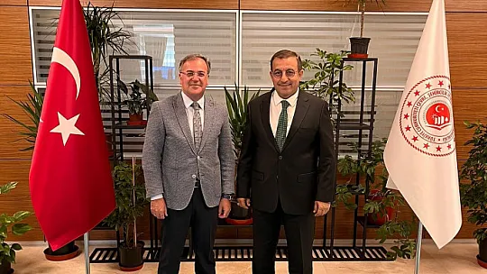 Başkan Özdoğan başkentte