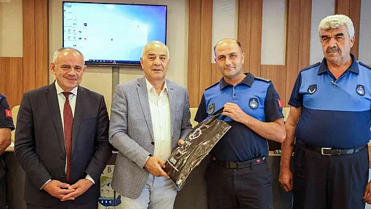 Başkan Öztürk Zabıta Haftası'nı kutladı