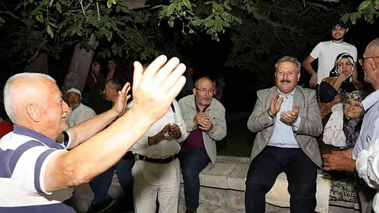 Başkan Palancıoğlu: 'Ağırnas Mahallesi, hem eğlendi hem hasret giderdi'