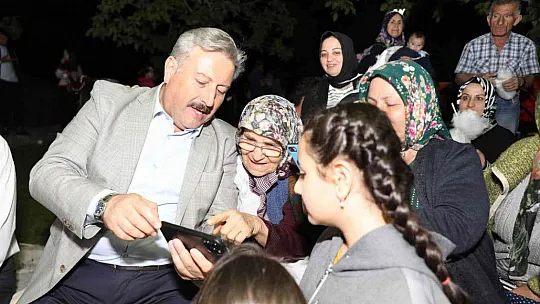 Başkan Palancıoğlu: 'Ağırnas Mahallesi, hem eğlendi hem hasret giderdi'