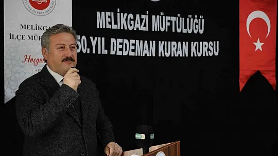 50. Yıl Dedeman Kur'an Kursu açıldı...