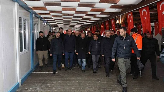 Palancıoğlu, Bakan Soylu ile inceleme yaptı!