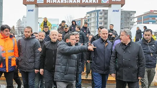 Palancıoğlu, Bakan Soylu ile inceleme yaptı!