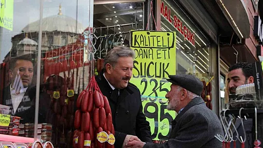 Palancıoğlu'ndan esnaf ziyareti