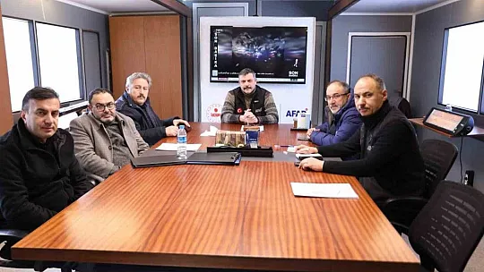 Palancıoğlu ve teknik ekibi Afşin'de incelemelerde bulundu