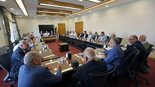 Başkan Yalçın: 'İstişareyle şehri yönetmek güzel bir şey'