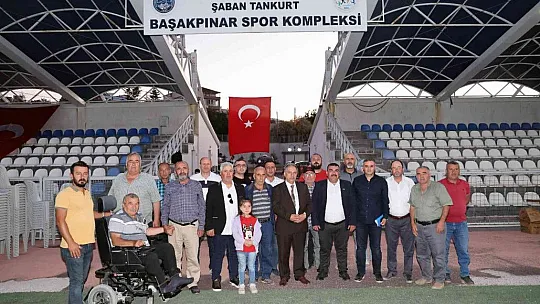 Başkan Yalçın'dan Başakpınarspor'a destek