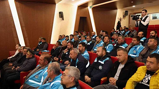 Başkan Yalçın moral verdi!
