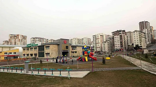 Talas'ta yeni nesil park!