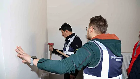 Hasar tespit yapan Yalçın: Endişeye gerek yok! Talas jeolojik yönden zemini en sağlam ilçe