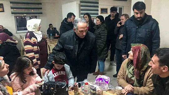 Depremzedelere Talas desteği...