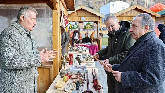 Talas'ta Başkan pazara çıktı!