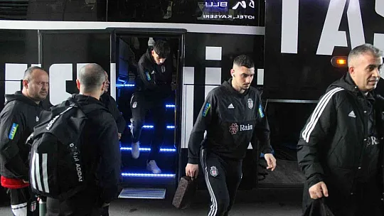 Beşiktaş, Kayseri'ye geldi