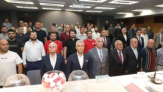 Bölgesel Amatör Lig kura ve fikstür çekimi yapıldı
