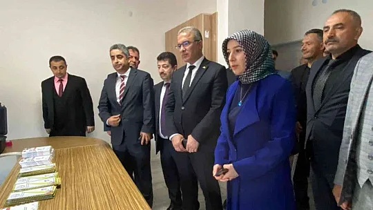 Projenin açılışı gerçekleştirildi...