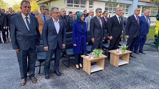 Projenin açılışı gerçekleştirildi...