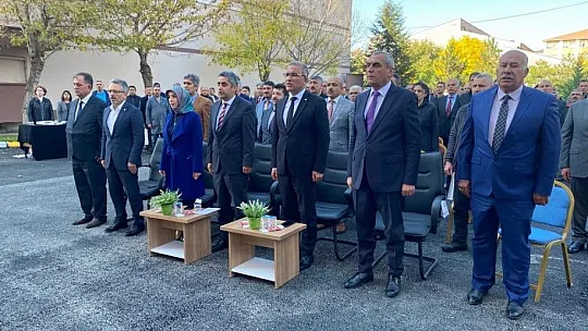 Projenin açılışı gerçekleştirildi...