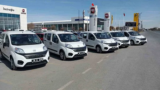 Bünyan'da araç filosu büyümeye devam ediyor