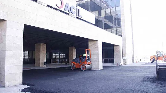 Bünyan'da asfalt çalışması