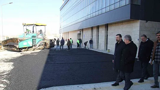 Bünyan'da asfalt çalışması