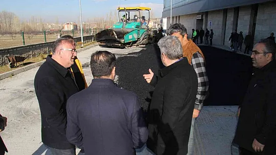 Bünyan'da asfalt çalışması