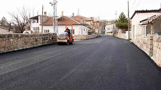 Bünyan'da Cami Kebir ve Sağlık Mahalleleri Asfalta Kavuşuyor