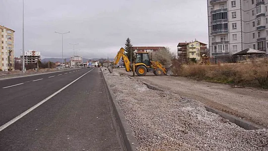 Bünyan'da Yaya Yolu Çalışmaları Devam Ediyor
