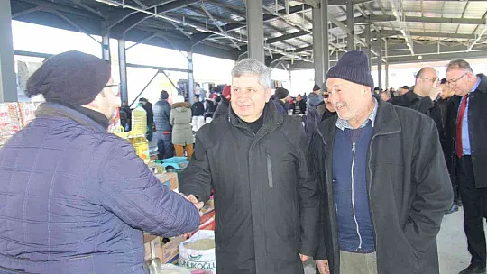 Bünyan kapalı pazar yerine kavuştu