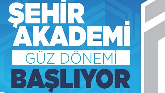 BÜSAM Şehir Akademi güz dönemi kayıtları başladı