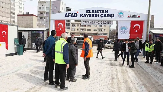 Büyükkılıç: Kayseri, canla başla Kahramanmaraşlı canlarımızın yanında