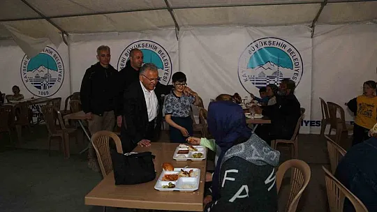 Büyükkılıç: Kayseri, canla başla Kahramanmaraşlı canlarımızın yanında