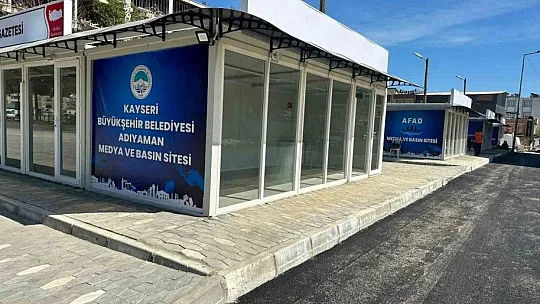'Adıyaman Konteyner Basın Sitesi' teşekkürü