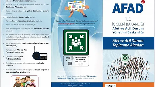 Afet Ve Acil Durum Toplanma Alanlarına nasıl ulaşılabilir?