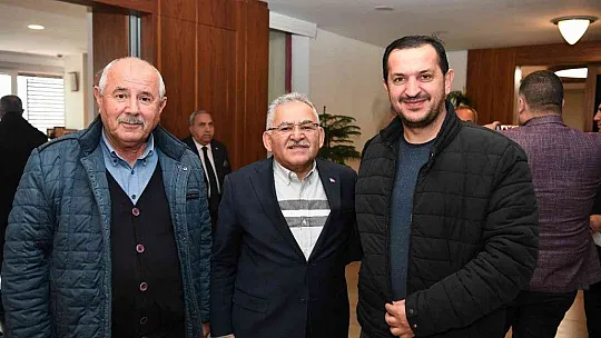 Büyükkılıç'tan 10 ilçenin taşıma kooperatifi başkanlarıyla istişare toplantısı