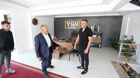 Büyükkılıç'tan esnaf ziyareti