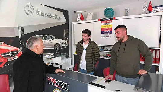 Büyükkılıç, kahve davetini geri çevirmedi!