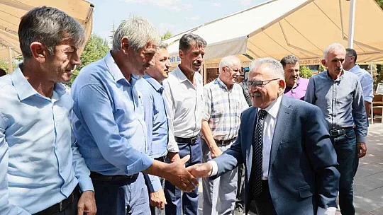 Büyükkılıç'tan, muhtarlara yüzde 25 indirim...