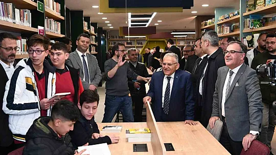 Büyükşehir kütüphaneleri ilgi görüyor!
