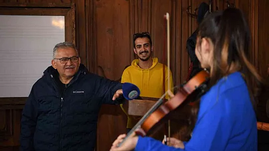 Kış kursları devam ediyor...