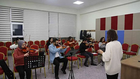 Kış kursları devam ediyor...