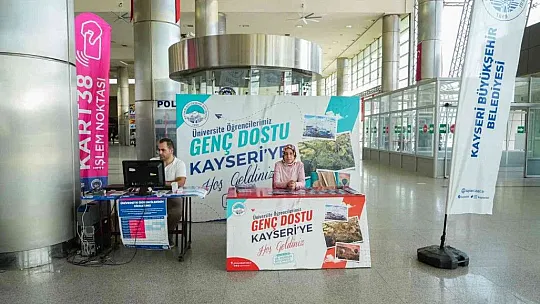 Üniversite öğrencilerine 'hoş geldiniz' uygulaması