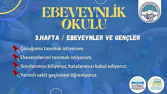 Anne, baba ve çocuklar katılabilecek