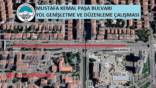 Dikkat! O yolda 'genişletme ve şerit düzenleme' çalışması var...