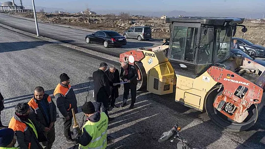 Büyükkılıç'tan asfalt incelemesi...