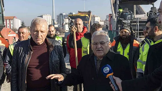Büyükkılıç'tan asfalt incelemesi...