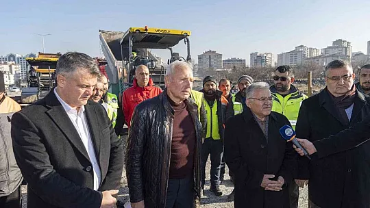 Büyükkılıç'tan asfalt incelemesi...