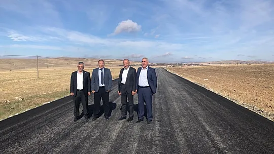 Bu yola 25 bin ton asfalt serildi, 30 milyon TL harcandı!