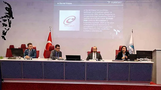 Büyükşehir'de e-Devlet Kapısı hizmet sunumu!