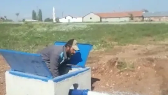 Tarımsal sulama atağı...