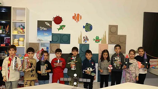 Çocuklar 'bilim' dolu hafta sonu geçirdi
